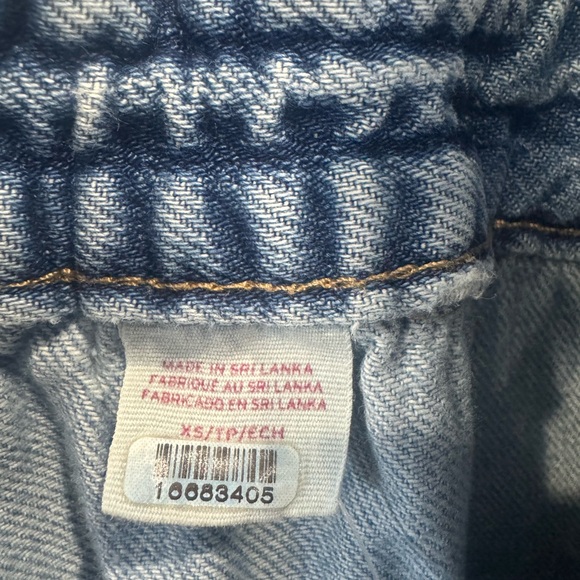 Levi’s Strauss Light Blue Denim Overalls Wide Leg Jumpsuit XS - Picture 7 of 8